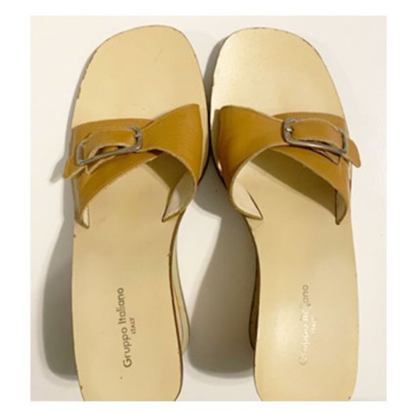 Gruppo Italiano Shoes - Gruppo Italiano Sandal Wedges Made in Italy
